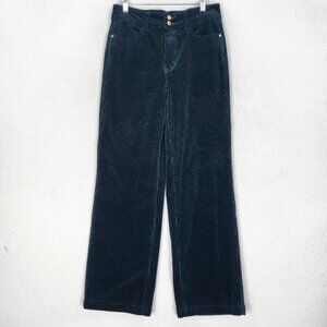 Judy Blue Pants Womens 29 Green Corduroy Wide Leg High Rise Stretch Casual